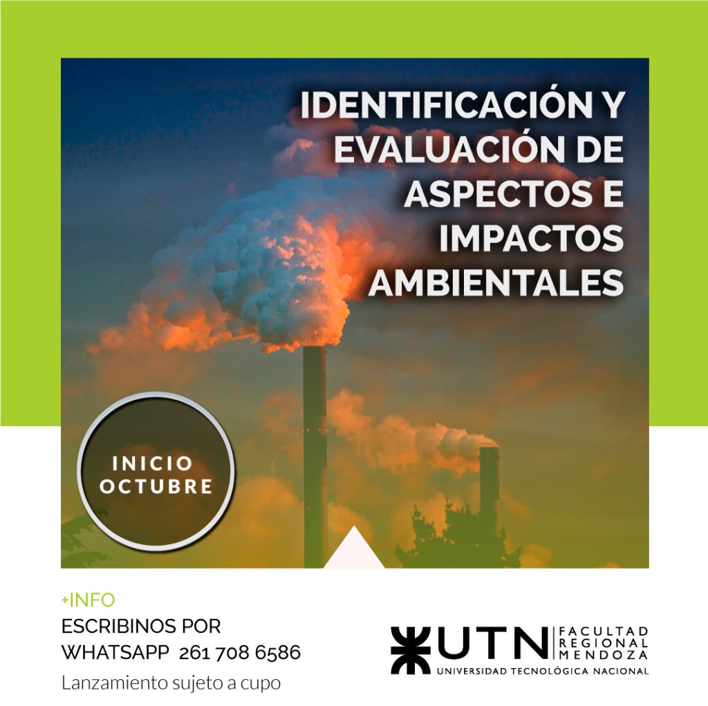 CURSO "IDENTIFICACIÓN Y EVALUACIÓN DE ASPECTOS E IMPACTOS AMBIENTALES ...