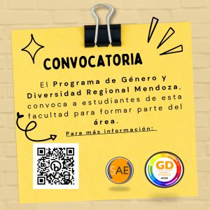 CONVOCATORIA AL ESTUDIANTADO PARA INTEGRAR LA COMISIÓN DE GÉNERO DE LA FACULTAD