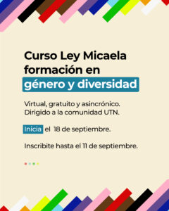 Curso Ley Micaela formación en género y diversidad