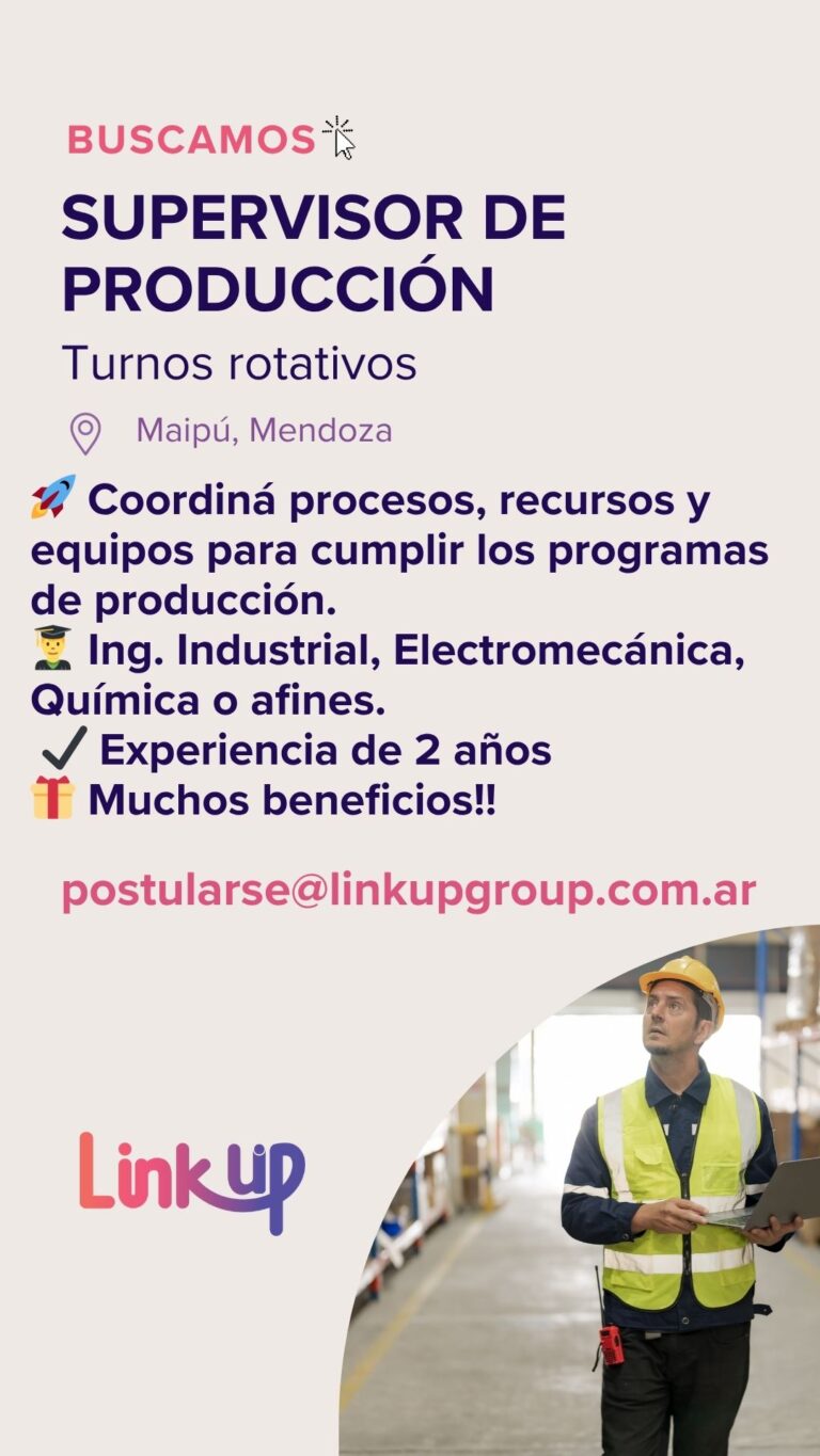 Supervisor de Producción - UTN - Facultad Regional Mendoza