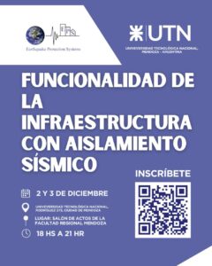 CONFERENCIA FUNCIONALIDAD DE LA INFRAESTRUCTURA CON AISLAMIENTO SÍSMICO