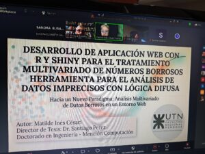SE REALIZÓ LA DEFENSA DE UNA TESIS DEL DOCTORADO EN INGENIERÍA MENCIÓN COMPUTACIÓN