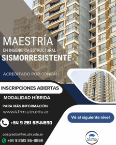 MAESTRÍA EN INGENIERÍA ESTRUCTURAL SISMORRESISTENTE