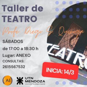 TALLER DE TEATRO EN LA UTN