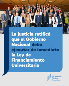 SE DEBE EJECUTAR DE INMEDIATO LA LEY DE FINANCIAMIENTO UNIVERSITARIO