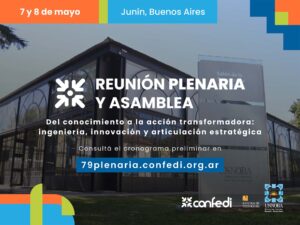 CONFEDI: 79° REUNIÓN PLENARIA Y ASAMBLEA – 7 Y 8 DE MAYO